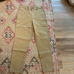 Khaki Tan Pants - Boys size 14, Straight leg